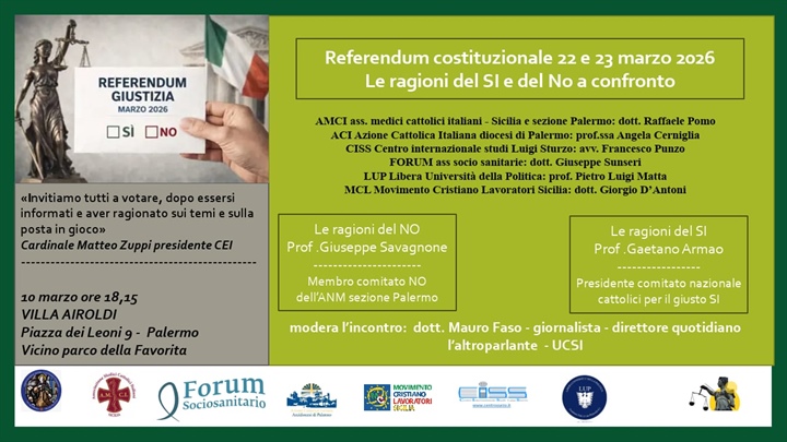 Referendum sulla Giustizia: le ragioni del Sì e del No a confronto